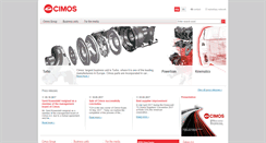 Desktop Screenshot of cimos.si